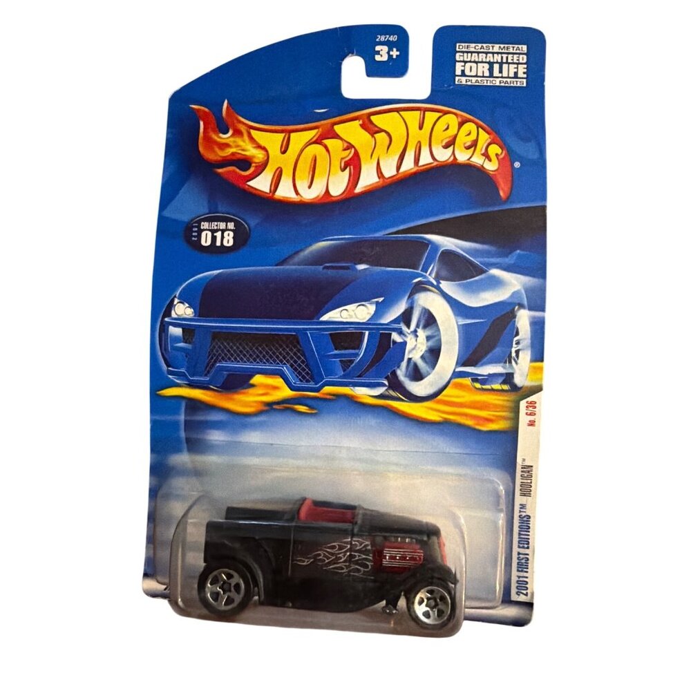 Hot Wheels 2001 First Editions Hooligan No. 6/36 Die-Cast Car 018